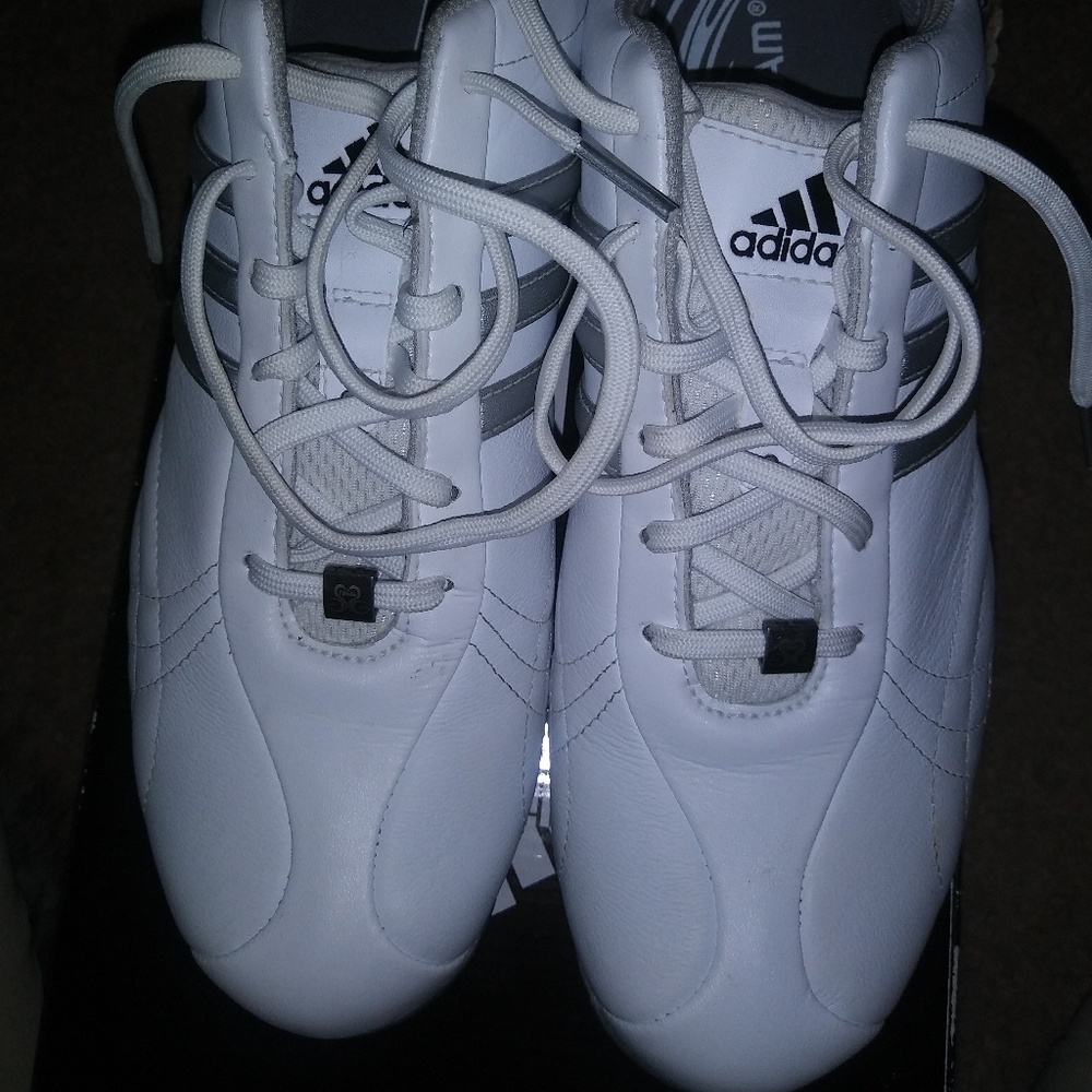 EUC Adidas Golf Shoes sz 8 (Natalie Gulbis)